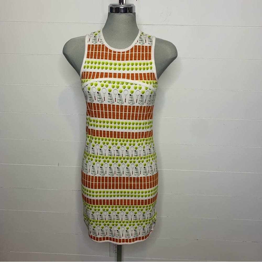 Rare Lacoste tennis print dress size S